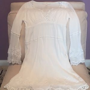 White Boston Proper Dress